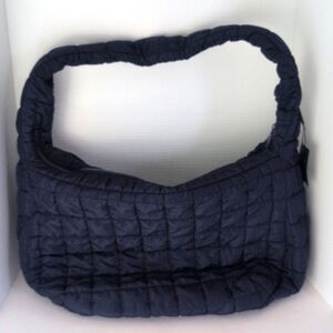 Do Everything In Love Puffer Bag In Dark Blue 💙